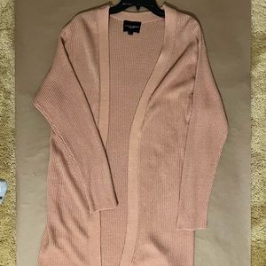 Abercrombie Knitted Long Cardigan- tan creamy color